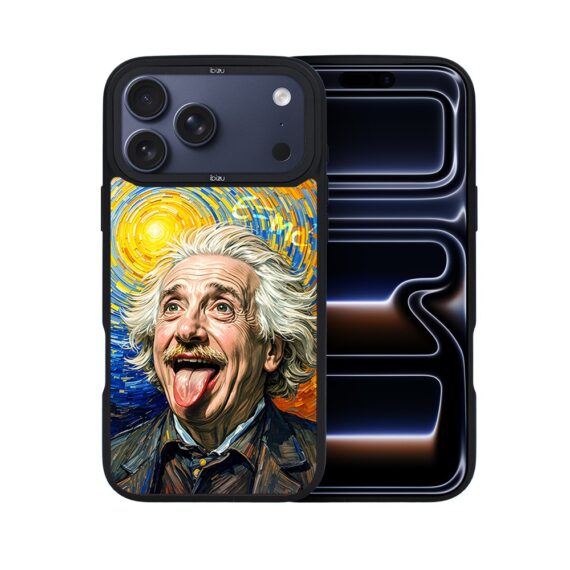 Etui do iPhone 17 Pro Max IBIZU DropGuard Matt z MagSafe, Einstein ip 17 pro-7