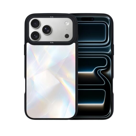 Etui do iPhone 17 Pro Max IBIZU DropGuard Matt z MagSafe, Ethereal Essence, Opalizujący diament 17pro_DM-7