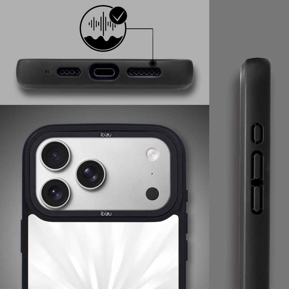 Etui do iPhone 17 Pro Max IBIZU DropGuard Matt z MagSafe, Ethereal Essence, Perłowy Blask 17pro_DM-1