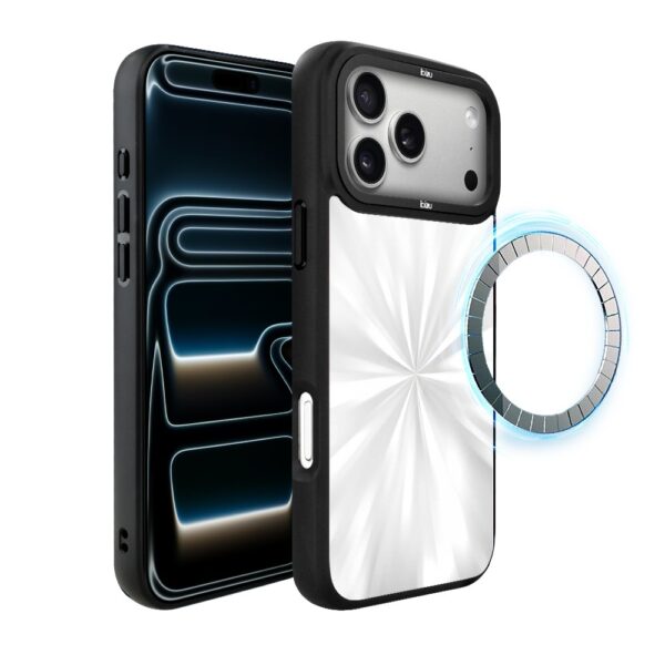 Etui do iPhone 17 Pro IBIZU DropGuard Matt z MagSafe, Ethereal Essence, Perłowy Blask