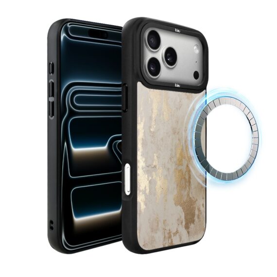 Etui do iPhone 17 Pro Max IBIZU DropGuard Matt z MagSafe, Ethereal Essence, Szampańskie Złoto 17pro_DM-6