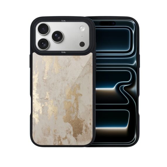 Etui do iPhone 17 Pro Max IBIZU DropGuard Matt z MagSafe, Ethereal Essence, Szampańskie Złoto 17pro_DM-7