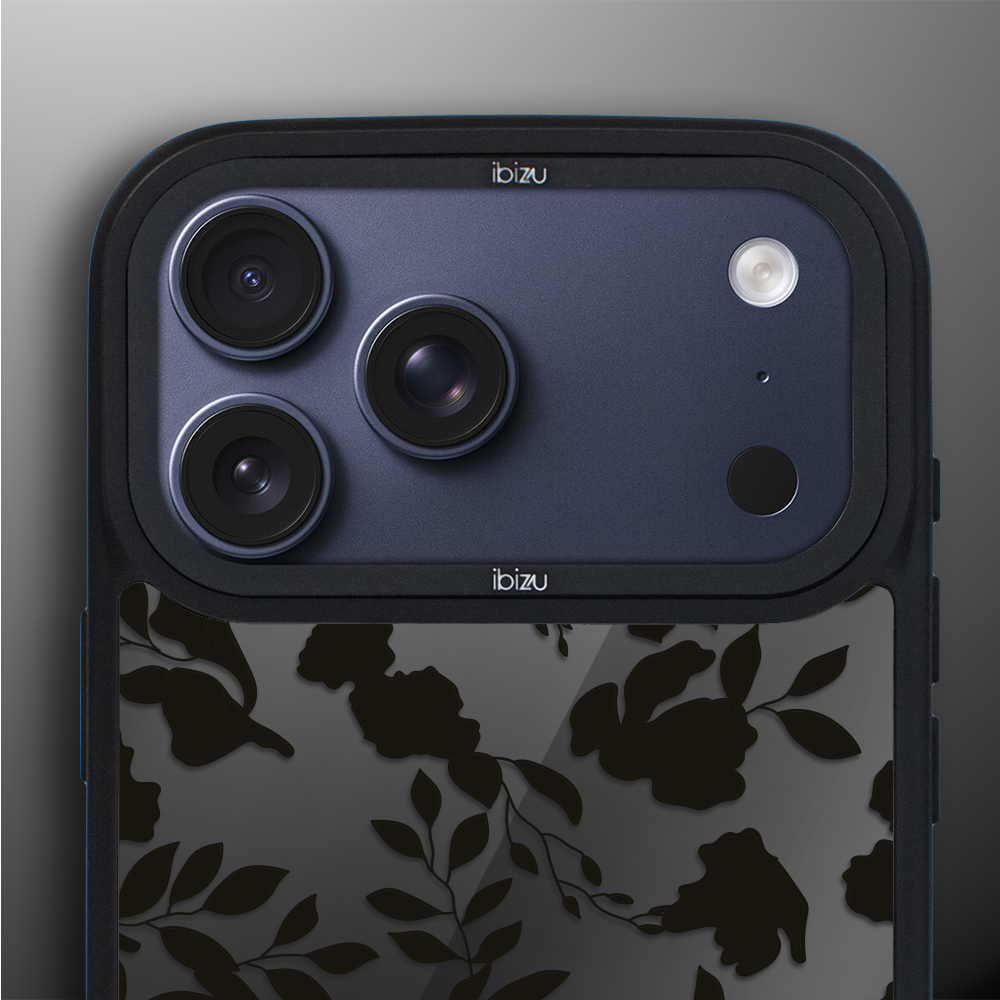 Etui do iPhone 17 Pro Max IBIZU DropGuard Matt z MagSafe, Midnight, Cienie liści 2 ip 17 pro-7