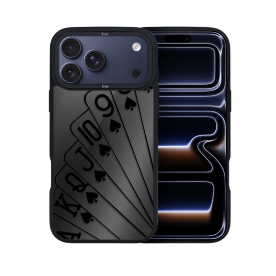 Etui do iPhone 17 Pro Max IBIZU DropGuard Matt z MagSafe, Midnight, Karty do gry ip 17 pro
