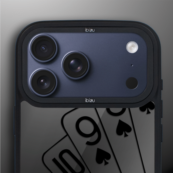 Etui do iPhone 17 Pro Max IBIZU DropGuard Matt z MagSafe, Midnight, Karty do gry ip 17 pro-7