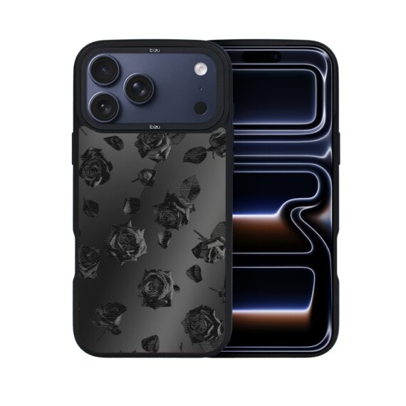 Etui do iPhone 17 Pro Max IBIZU DropGuard Matt z MagSafe, Midnight, Sen róż Etui do iPhone 17 Pro Max IBIZU DropGuard Matt z MagSafe, Midnight, Cienie liści ip 17 pro