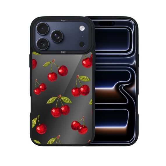 Etui do iPhone 17 Pro Max IBIZU DropGuard Matt z MagSafe, Midnight, Wiśniowa noc ip 17 pro-7