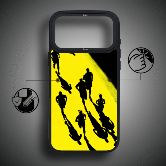 Etui do iPhone 17 Pro Max IBIZU DropGuard Matt z MagSafe, #Move, Bieg Mistrzów ip 17 pro-5