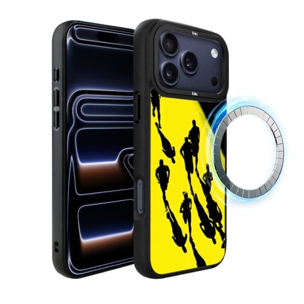 Etui do iPhone 17 Pro IBIZU DropGuard Matt z MagSafe, #Move, Bieg Mistrzów