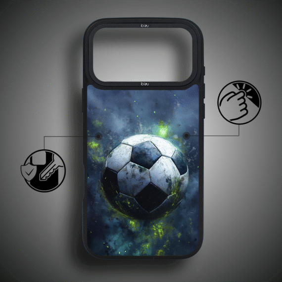 Etui do iPhone 17 Pro Max IBIZU DropGuard Matt z MagSafe, #Move, Piłka nożna ip 17 pro-5