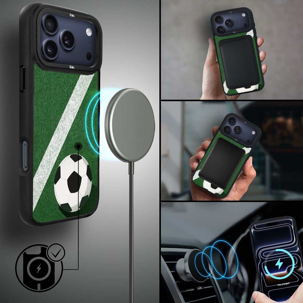 Etui do iPhone 17 Pro Max IBIZU DropGuard Matt z MagSafe, #Move, Przy boisku ip 17 pro-4