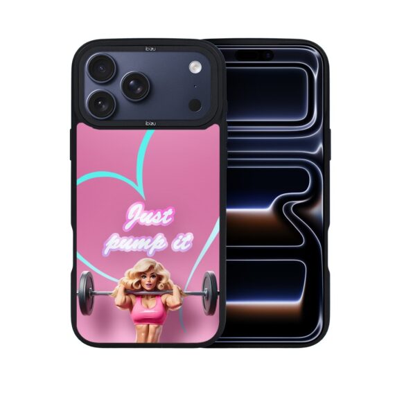 Etui do iPhone 17 Pro Max IBIZU DropGuard Matt z MagSafe, #Move, Pump it love ip 17 pro