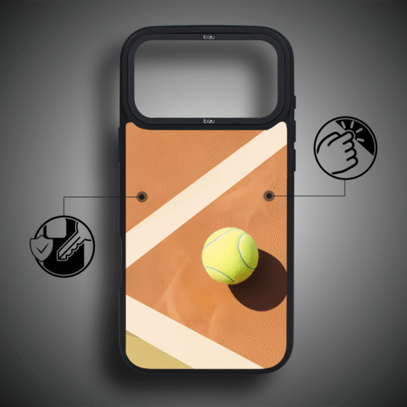 Etui do iPhone 17 Pro Max IBIZU DropGuard Matt z MagSafe, #Move, Tenis ip 17 pro-5