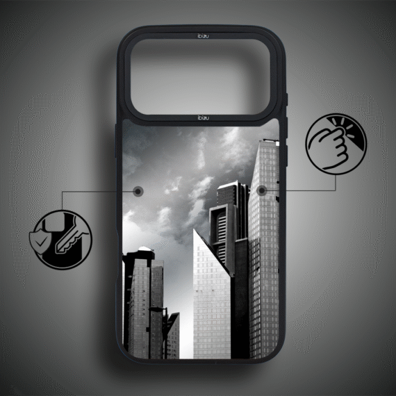 Etui do iPhone 17 Pro Max IBIZU DropGuard Matt z MagSafe, Noir City, Manhattan5