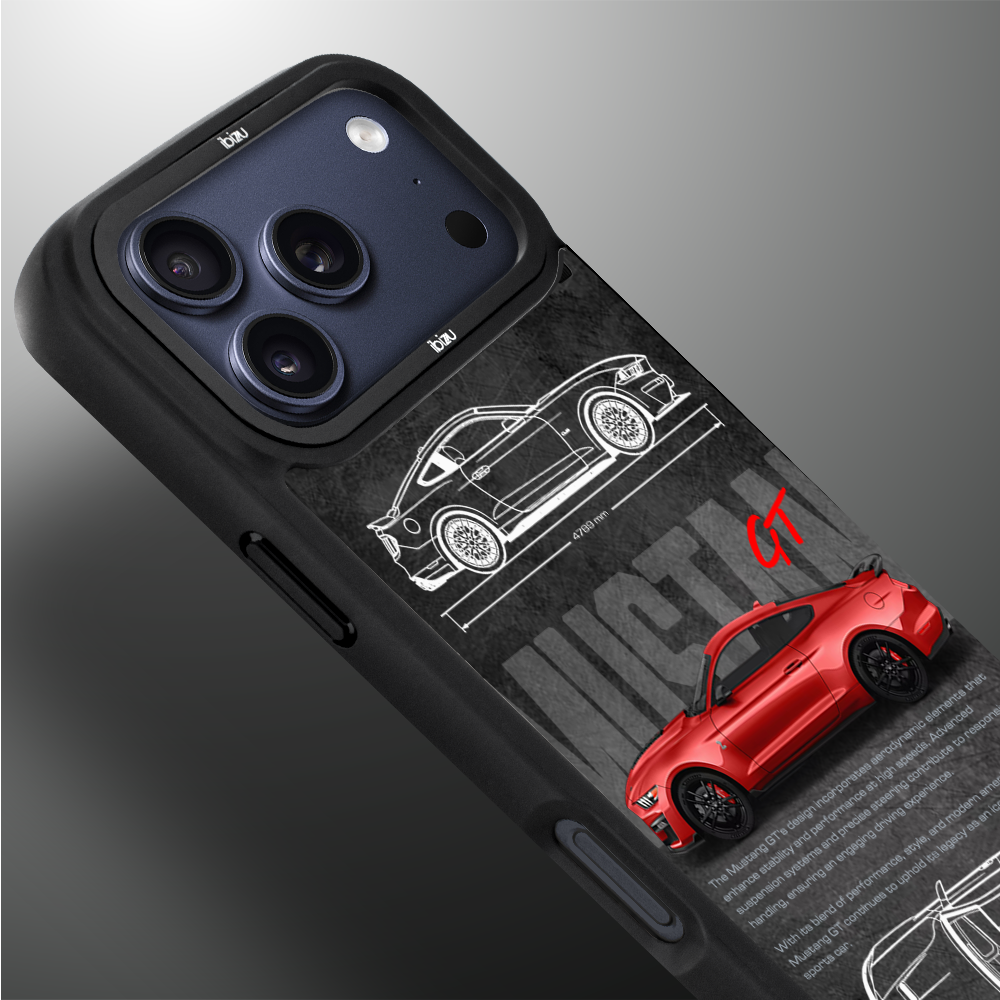 Etui do iPhone 17 Pro Max IBIZU DropGuard Matt z MagSafe, TechDrive, GT V8 “Coyote” ip 17 pro-3