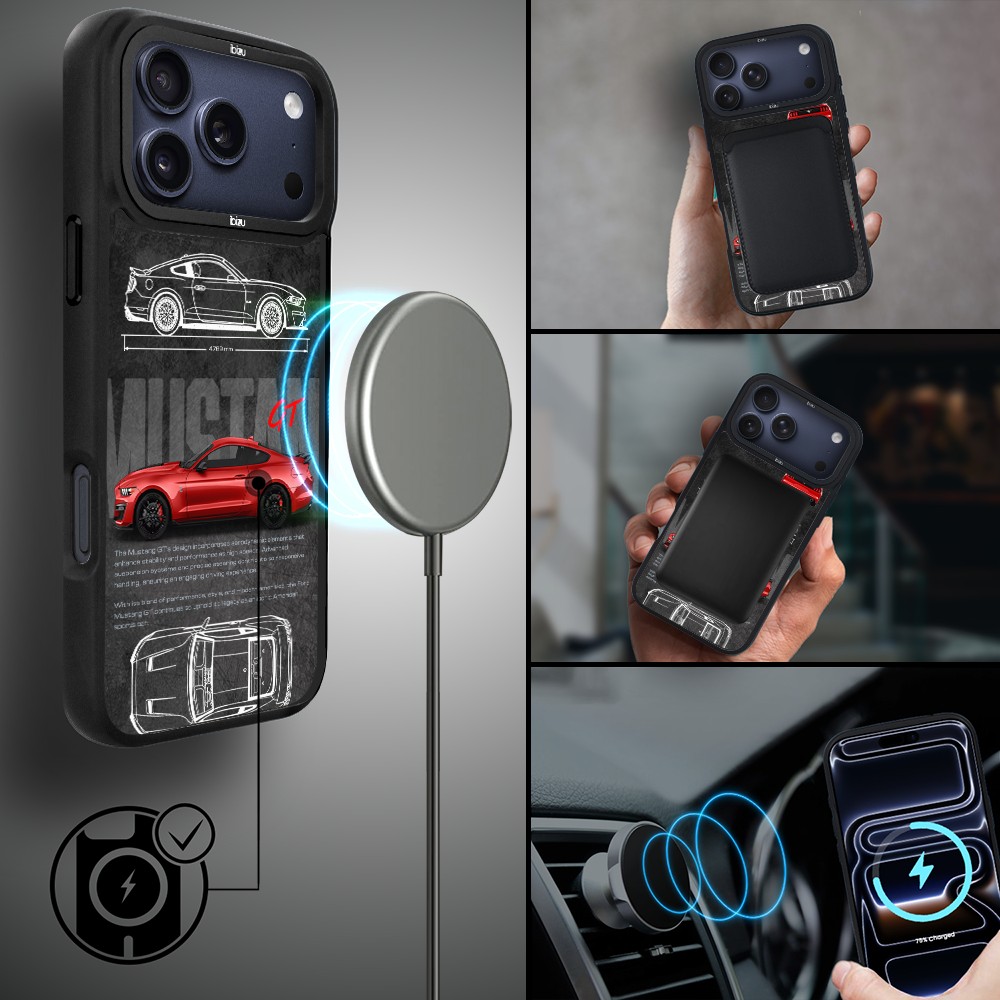 Etui do iPhone 17 Pro Max IBIZU DropGuard Matt z MagSafe, TechDrive, GT V8 “Coyote” ip 17 pro-4