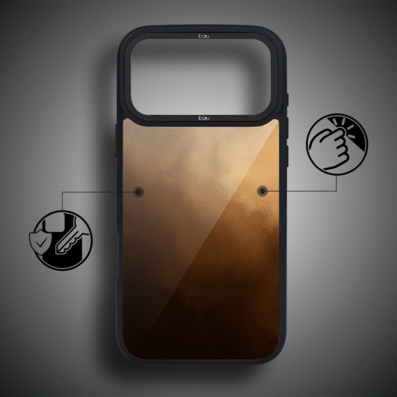 Etui do iPhone 17 Pro Max IBIZU DropGuard Matt z MagSafe, Twilight Dreams, Desert Storm 17pro_DM-5