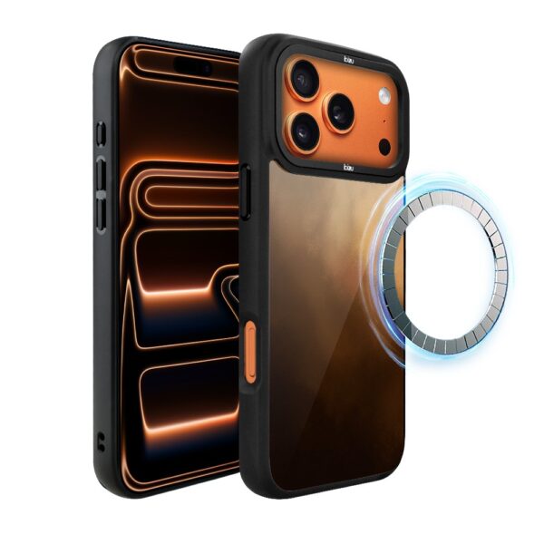 Etui do iPhone 17 Pro IBIZU DropGuard Matt z MagSafe, Twilight Dreams, Desert Storm
