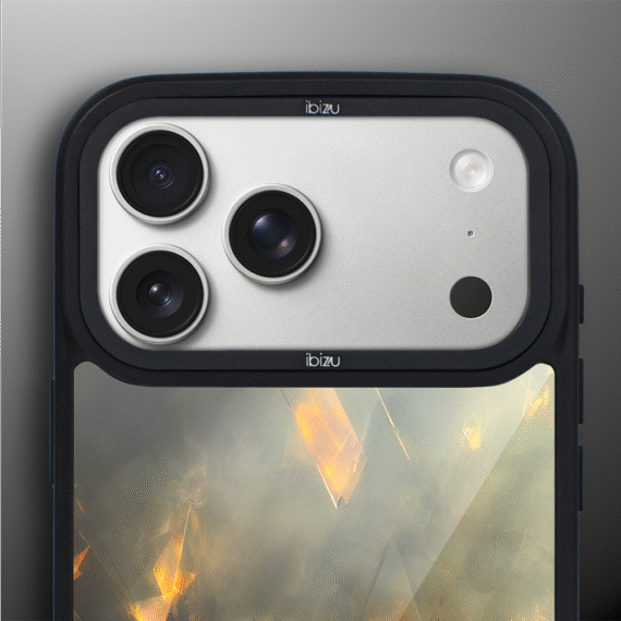 Etui do iPhone 17 Pro Max IBIZU DropGuard Matt z MagSafe, Twilight Dreams, Golden Sparks 17pro_DM