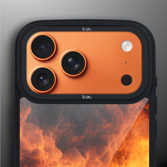 Etui do iPhone 17 Pro Max IBIZU DropGuard Matt z MagSafe, Twilight Dreams, Inferno Sky 17pro_DM