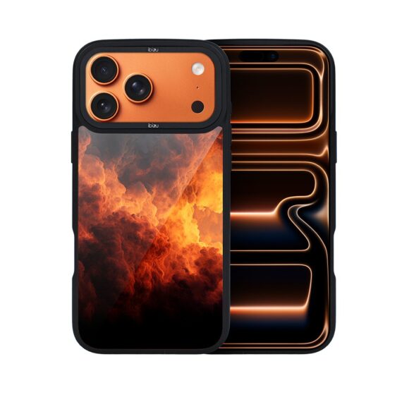 Etui do iPhone 17 Pro Max IBIZU DropGuard Matt z MagSafe, Twilight Dreams, Inferno Sky 17pro_DM-7