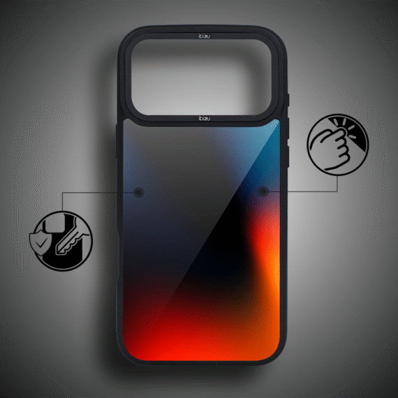 Etui do iPhone 17 Pro Max IBIZU DropGuard Matt z MagSafe, Twilight Dreams, Midnight Blue5