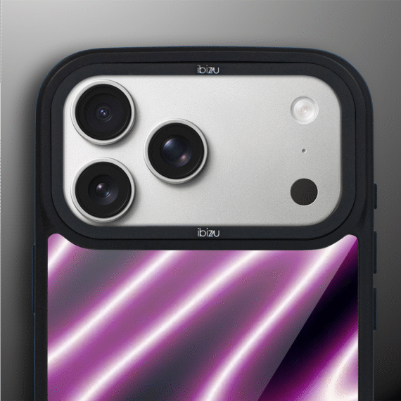 Etui do iPhone 17 Pro Max IBIZU DropGuard Matt z MagSafe, Twilight Dreams, Neonowa fala 17pro_DM