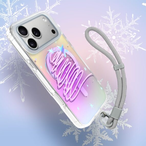Etui do iPhone 17 Pro Max, MagSafe Christmas, neonowa choinka, zmieniające kolor 17 PRO I PRO MAX-7