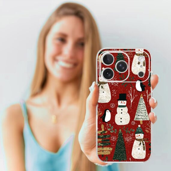 Etui do iPhone 17 Pro Max, Przytulne święta, Rustykalna świąteczna kraina4
