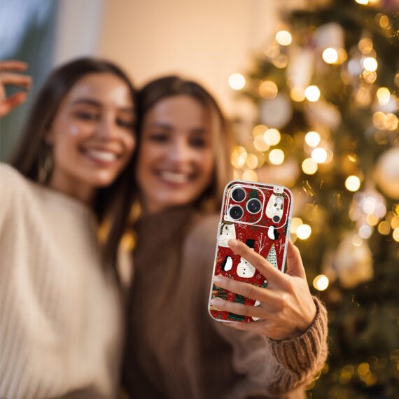 Etui do iPhone 17 Pro Max, Przytulne święta, Rustykalna świąteczna kraina5