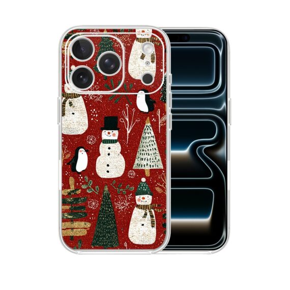 Etui do iPhone 17 Pro Max, Przytulne święta, Rustykalna świąteczna kraina6