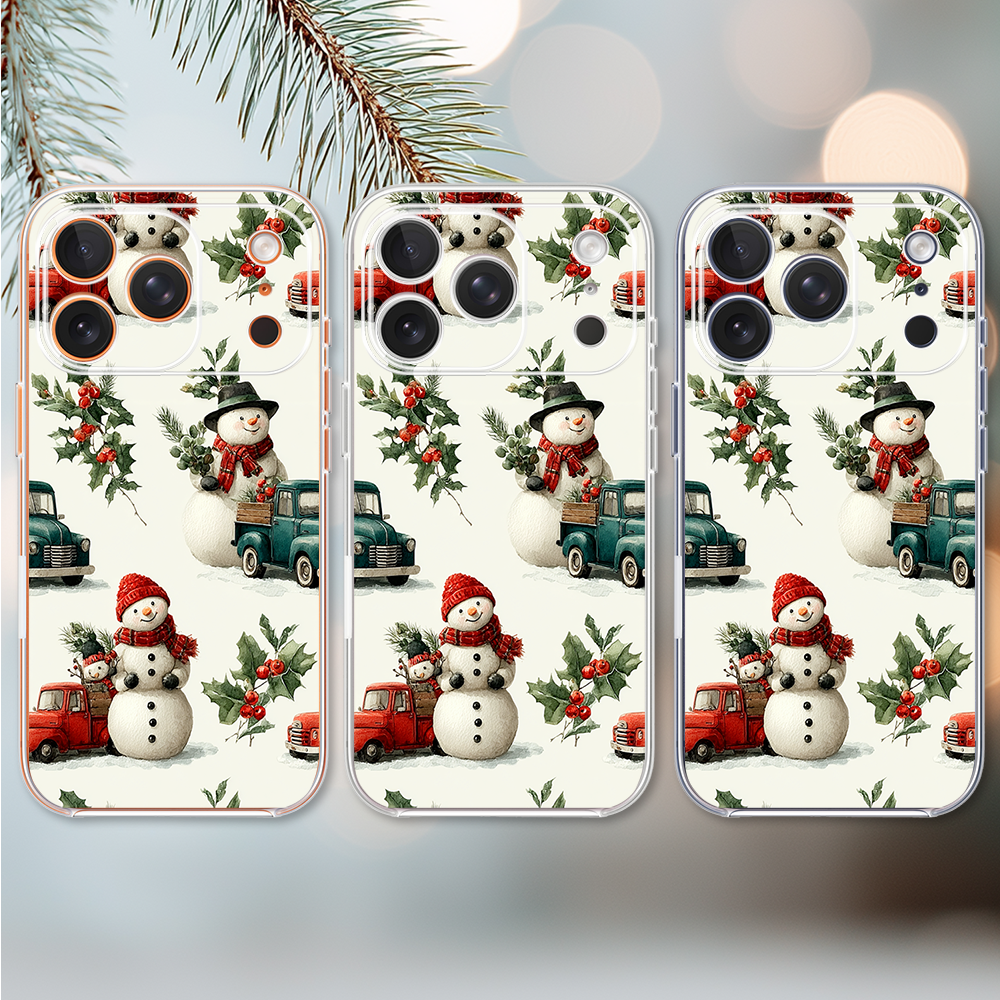 Etui do iPhone 17 Pro Max, Przytulne święta, Zimowe miasteczko2