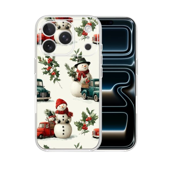 Etui do iPhone 17 Pro Max, Przytulne święta, Zimowe miasteczko