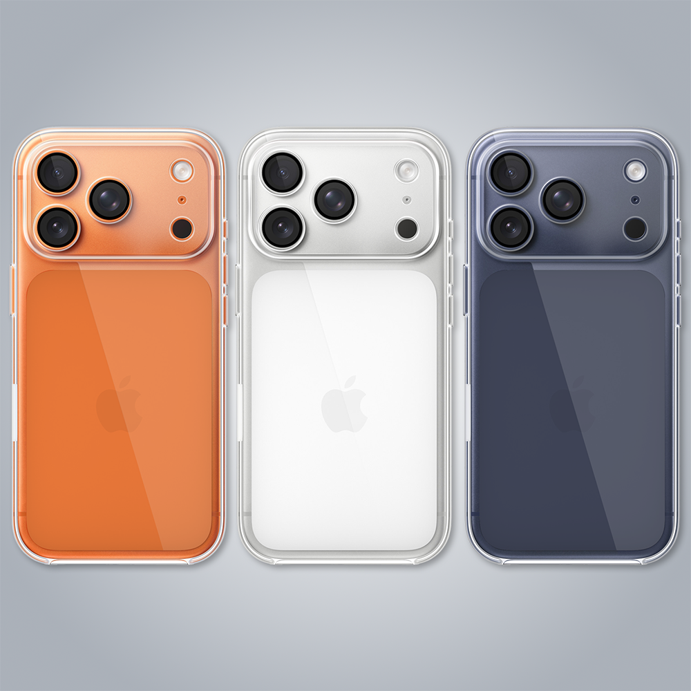 Etui do iPhone 17 Pro Max Slim Protect Full Cover z osłoną kamery i obiektywów 9H, przeźroczyste (1)