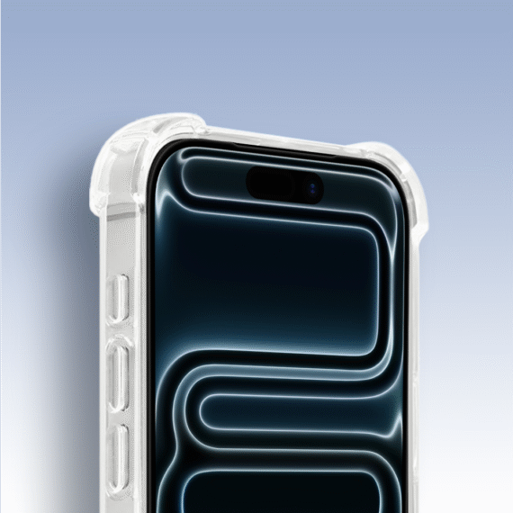 Etui do iPhone 17 Pro pancerne anti-shock ze wzmocnionymi krawędziami, przeźroczyste (1)