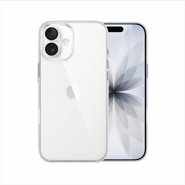 Etui do iPhone 17 Slim Protect Full Cover z osłoną kamery i obiektywów 9H, przeźroczyste