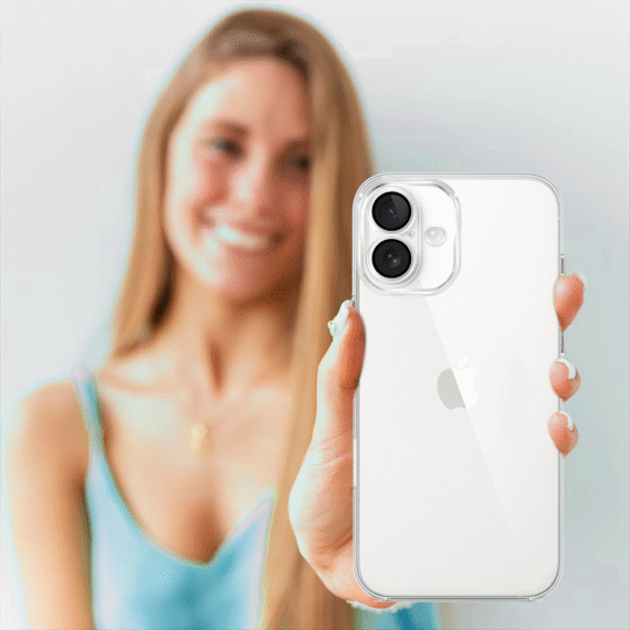 Etui do iPhone 17 Slim Protect Full Cover z osłoną kamery i obiektywów 9H, przeźroczyste (4)