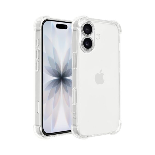 Etui do iPhone 17 pancerne anti-shock ze wzmocnionymi krawędziami, przeźroczyste