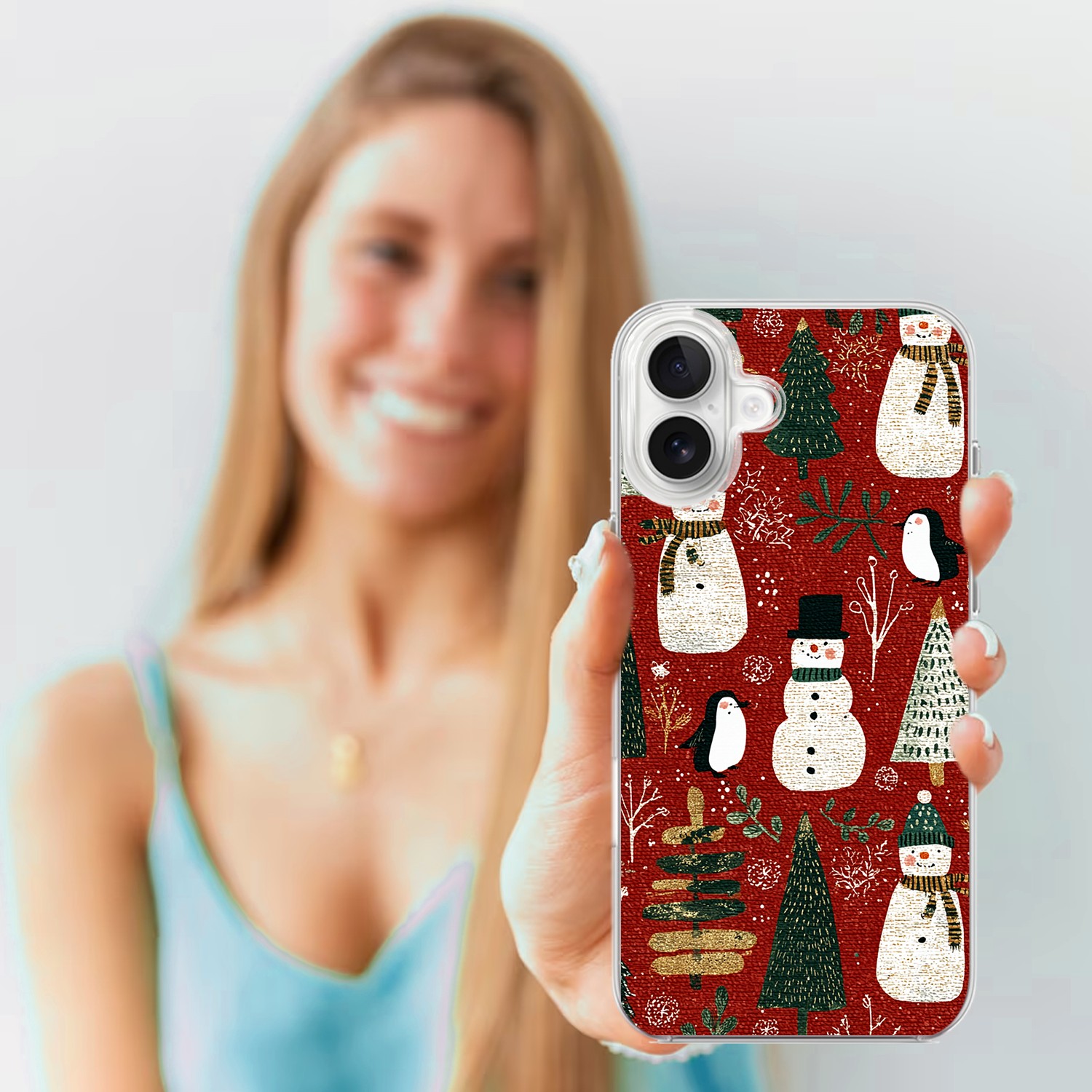 Etui do iPhone 17 z MagSafe, Przytulne święta, Rustykalna świąteczna kraina 17-4