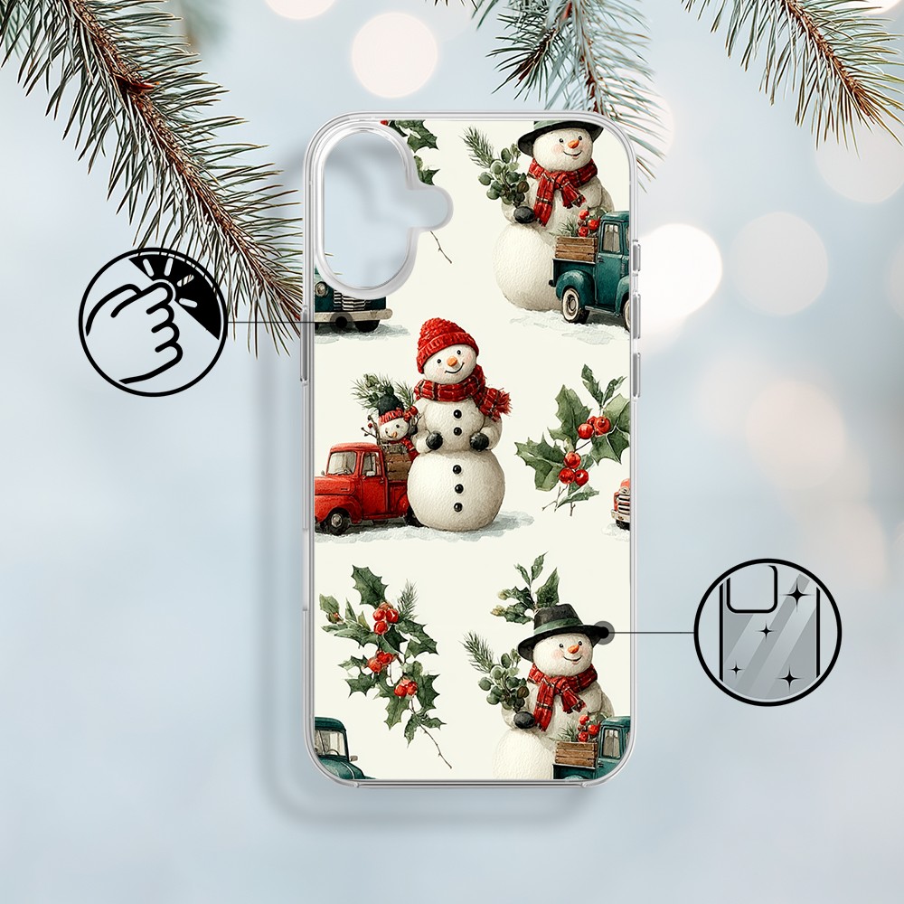 Etui do iPhone 17 z MagSafe, Przytulne święta, Zimowe miasteczko 17-1