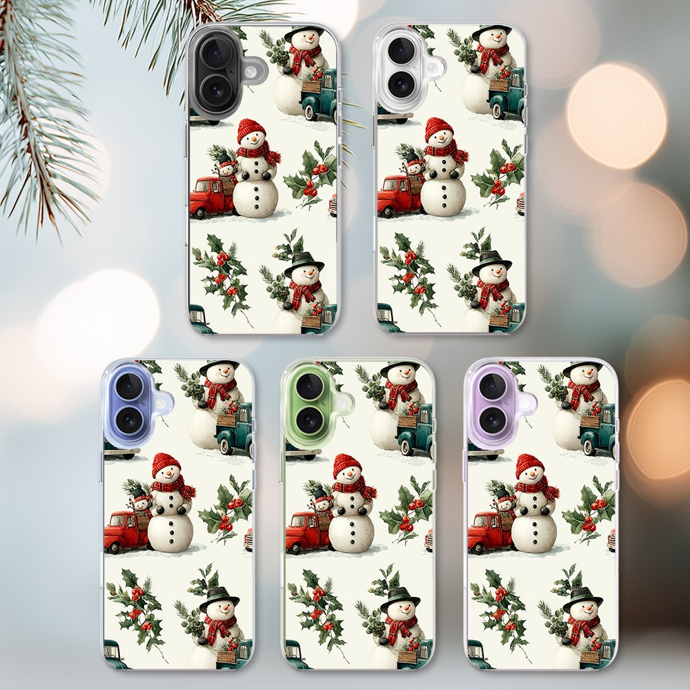 Etui do iPhone 17 z MagSafe, Przytulne święta, Zimowe miasteczko 17-2