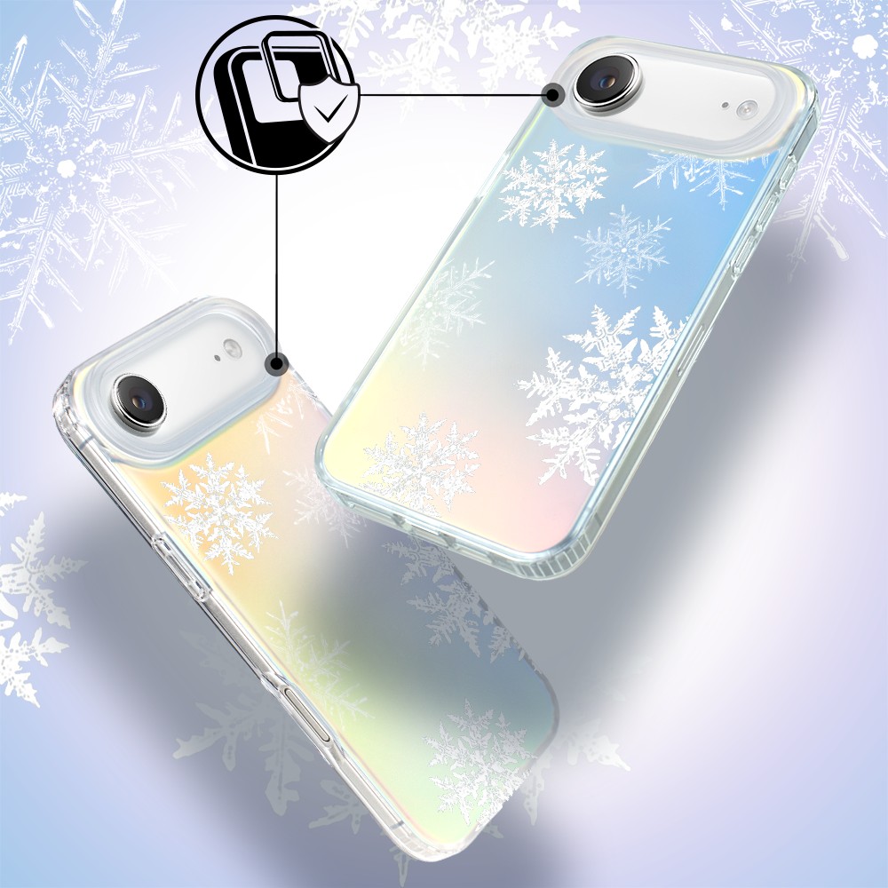 Etui do iPhone Air, Christmas, płatki śniegu, zmieniające kolor AIR-3