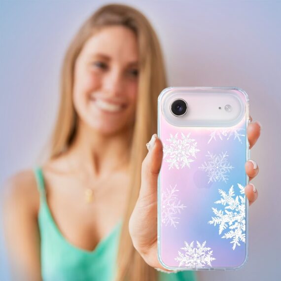 Etui do iPhone Air, Christmas, płatki śniegu, zmieniające kolor AIR-5