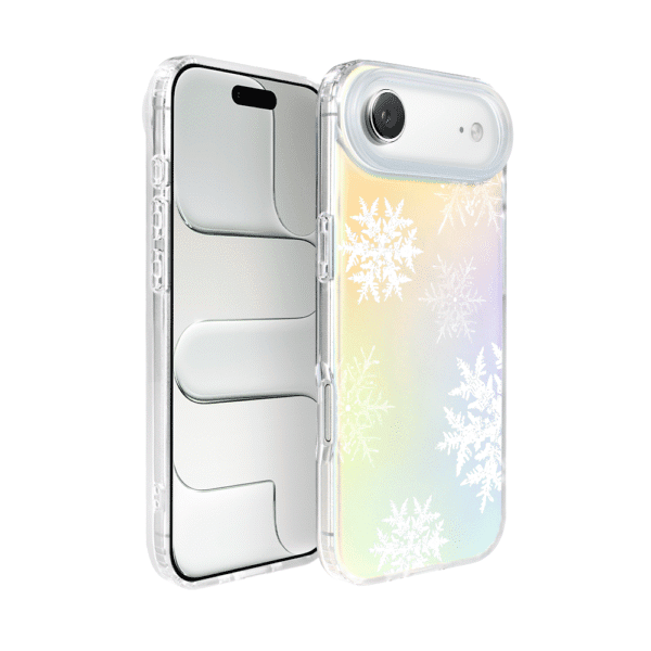 Etui do iPhone Air, Christmas, płatki śniegu, zmieniające kolor