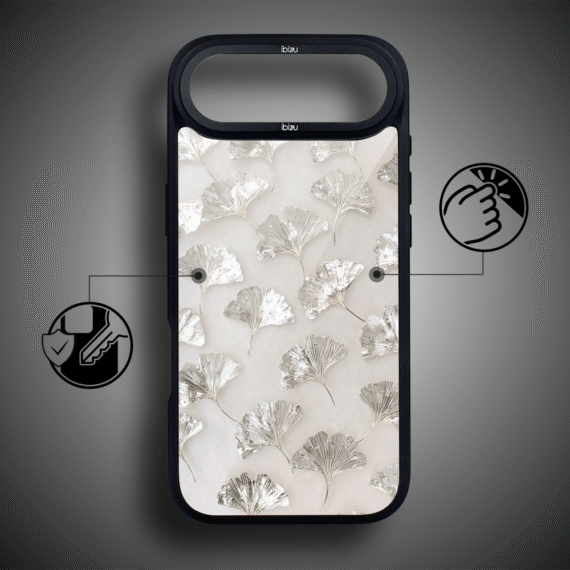 Etui do iPhone Air IBIZU DropGuard Matt z MagSafe, Ethereal Essence, Biały Onysk AIR_DM-5