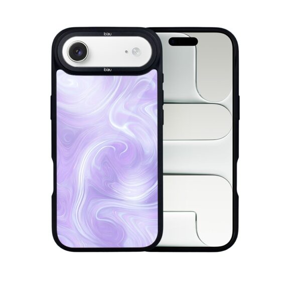 Etui do iPhone Air IBIZU DropGuard Matt z MagSafe, Ethereal Essence, Lawendowy wir AIR_DM-7