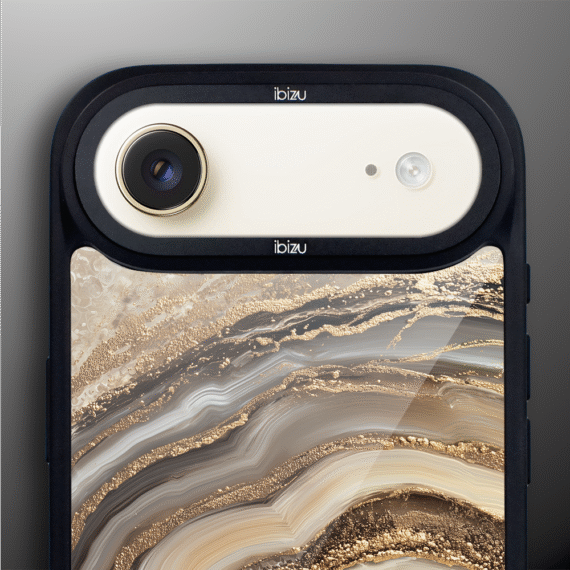 Etui do iPhone Air IBIZU DropGuard Matt z MagSafe, Ethereal Essence, Miodowy Agat AIR_DM