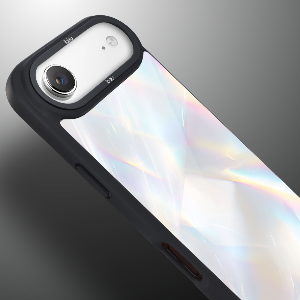 Etui do iPhone Air IBIZU DropGuard Matt z MagSafe, Ethereal Essence, Opalizujący diament AIR_DM-3