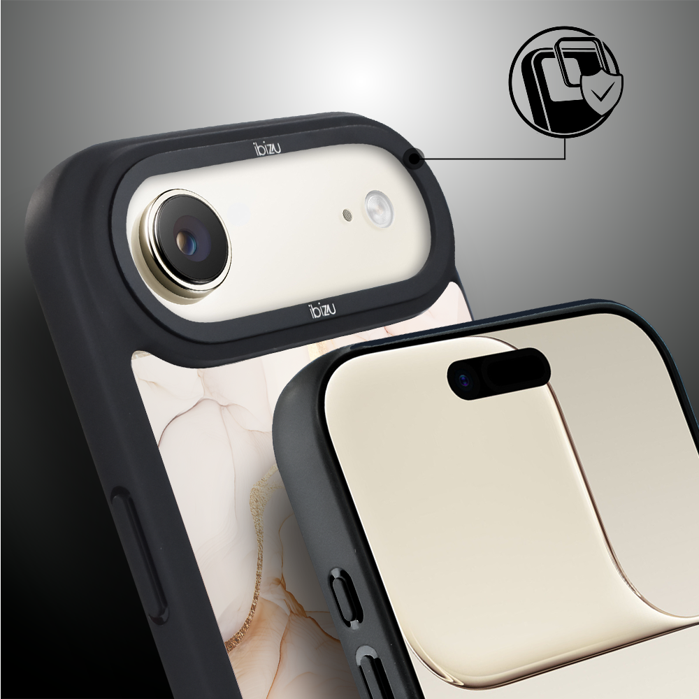 Etui do iPhone Air IBIZU DropGuard Matt z MagSafe, Ethereal Essence, Różany alabaster AIR_DM-2