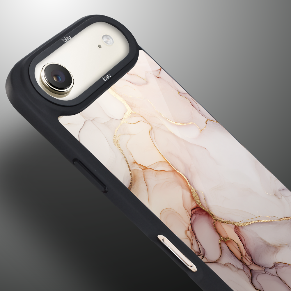 Etui do iPhone Air IBIZU DropGuard Matt z MagSafe, Ethereal Essence, Różany alabaster AIR_DM-3